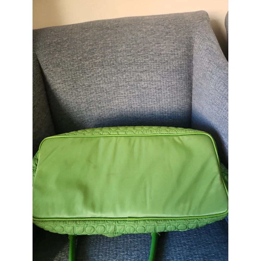 Kate Spade Green Quilted Shoulder Bag